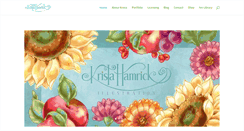 Desktop Screenshot of kristahamrick.com